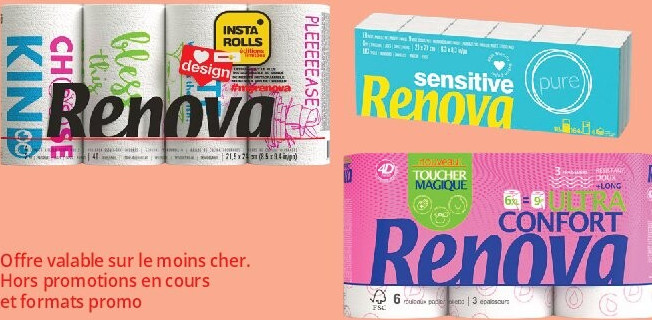 Gamme de produits Renova