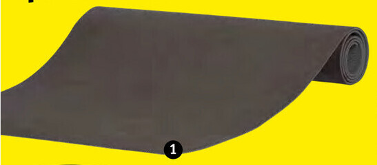 Sportmat 180 x 60 voor