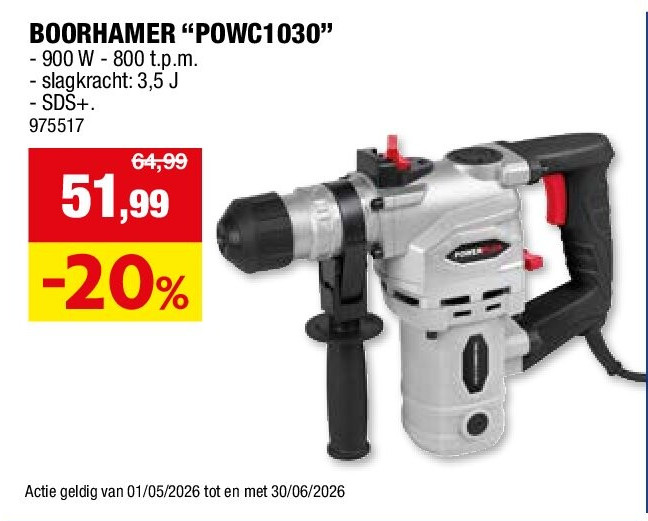 BOORHAMER “POWC1030”