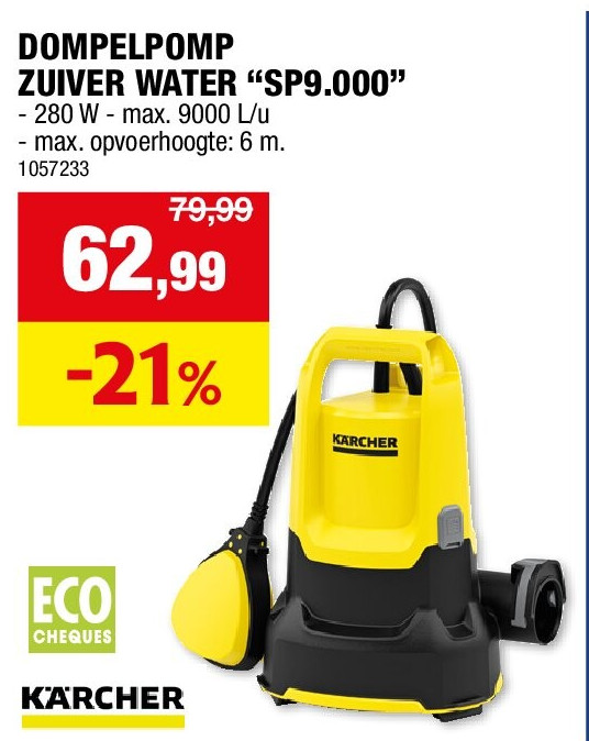DOMPELPOMP ZUIVER WATER “SP9.000”