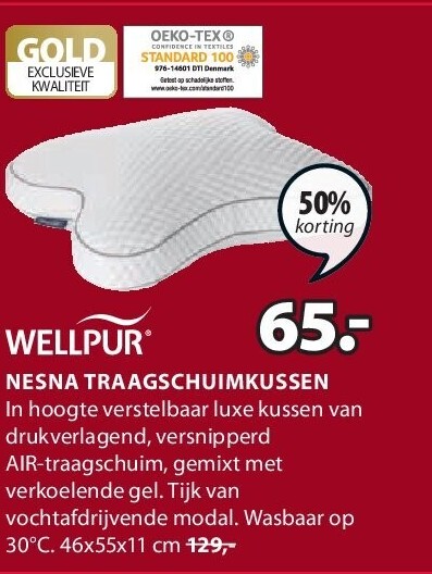 NESNA TRAAGSCHUIMKUSSEN