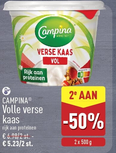 Volle verse kaas