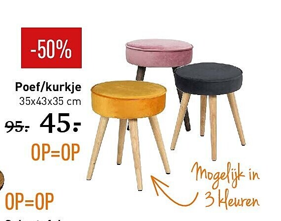 Poef/kurkje