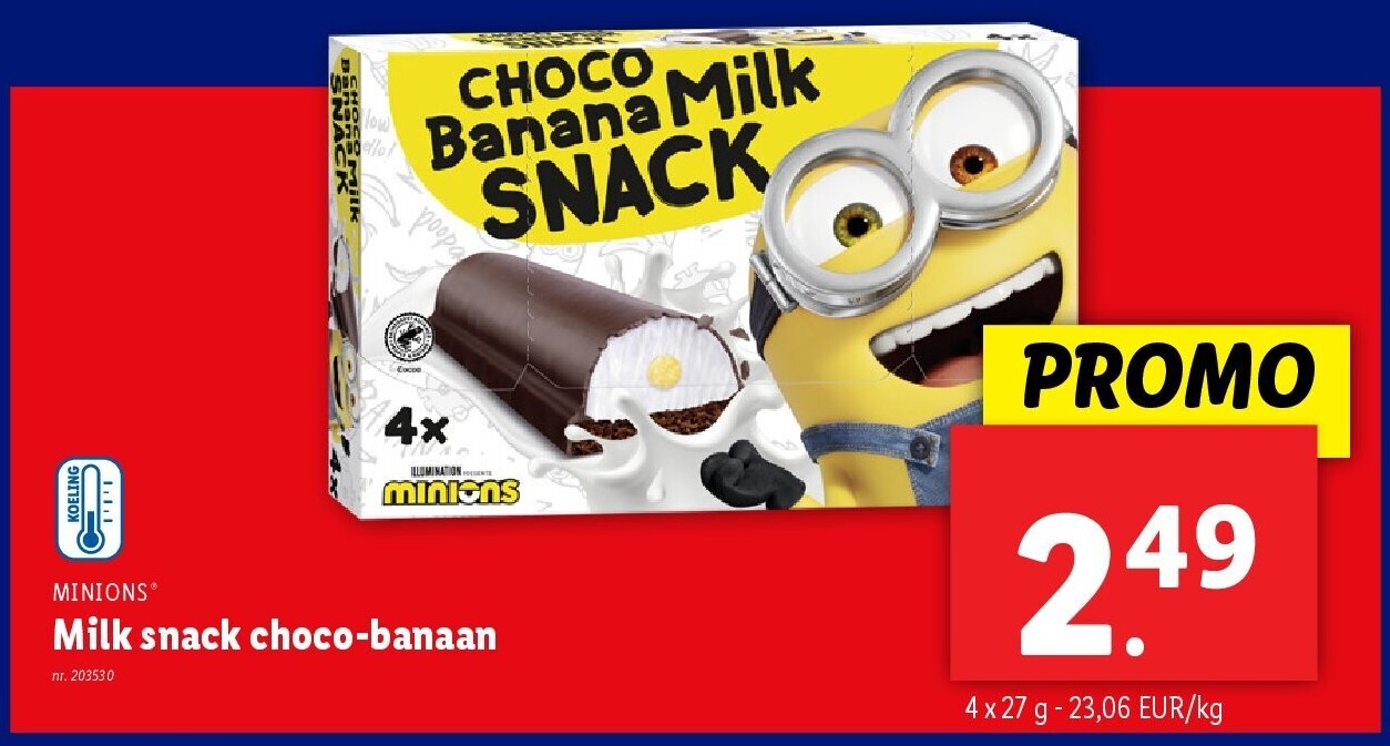 Milk snack choco-banaan