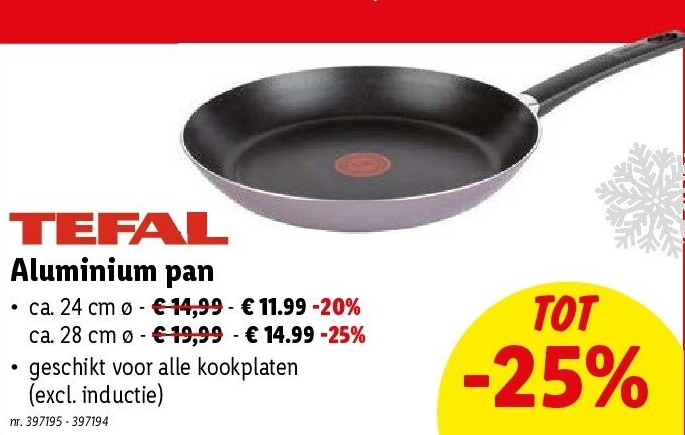 Aluminium pan
