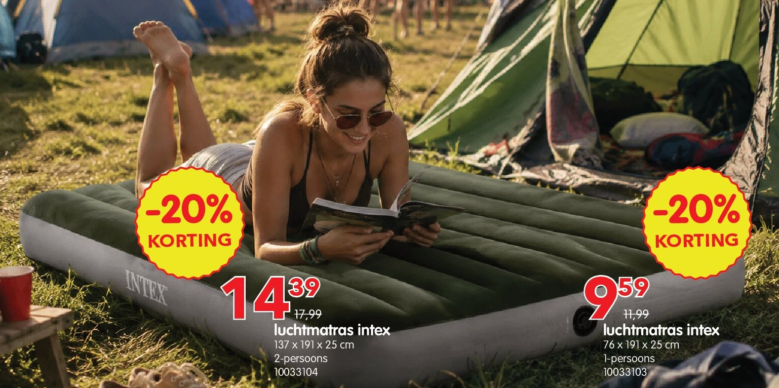 luchtmatras intex