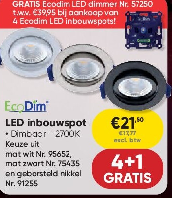 LED inbouwspot
