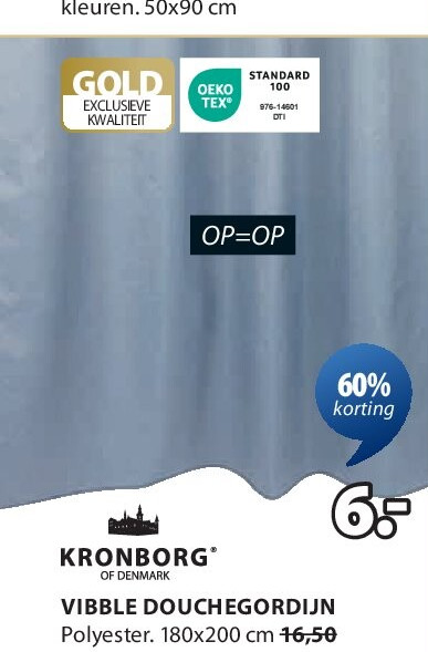 VIBBLE DOUCHEGORDIJN