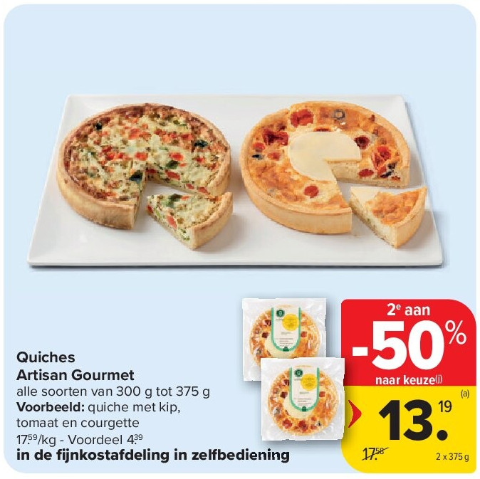 Quiches Artisan Gourmet