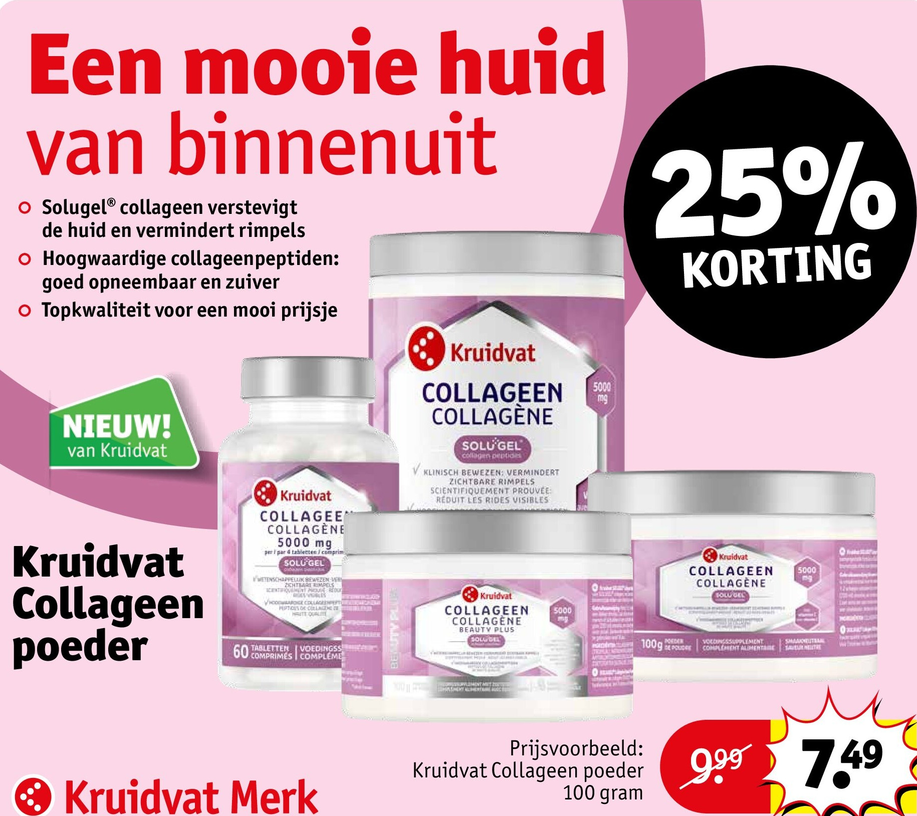 Kruidvat Collageen poeder 100 gram