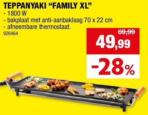 TEPPANYAKI “FAMILY XL”
