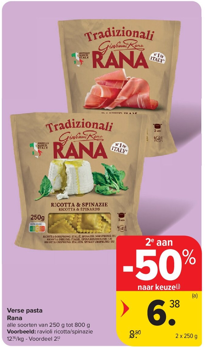 Verse pasta Rana