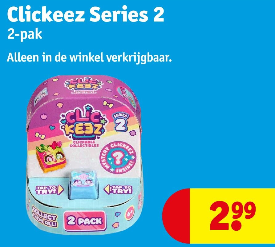 Clickeez Series 2 2-pak