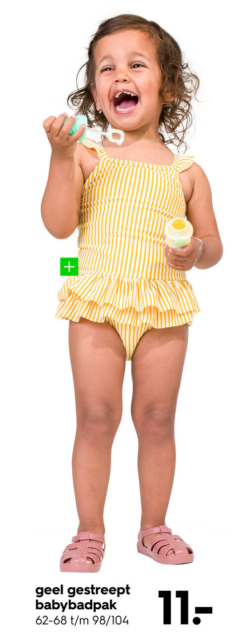 baby badpak structuur