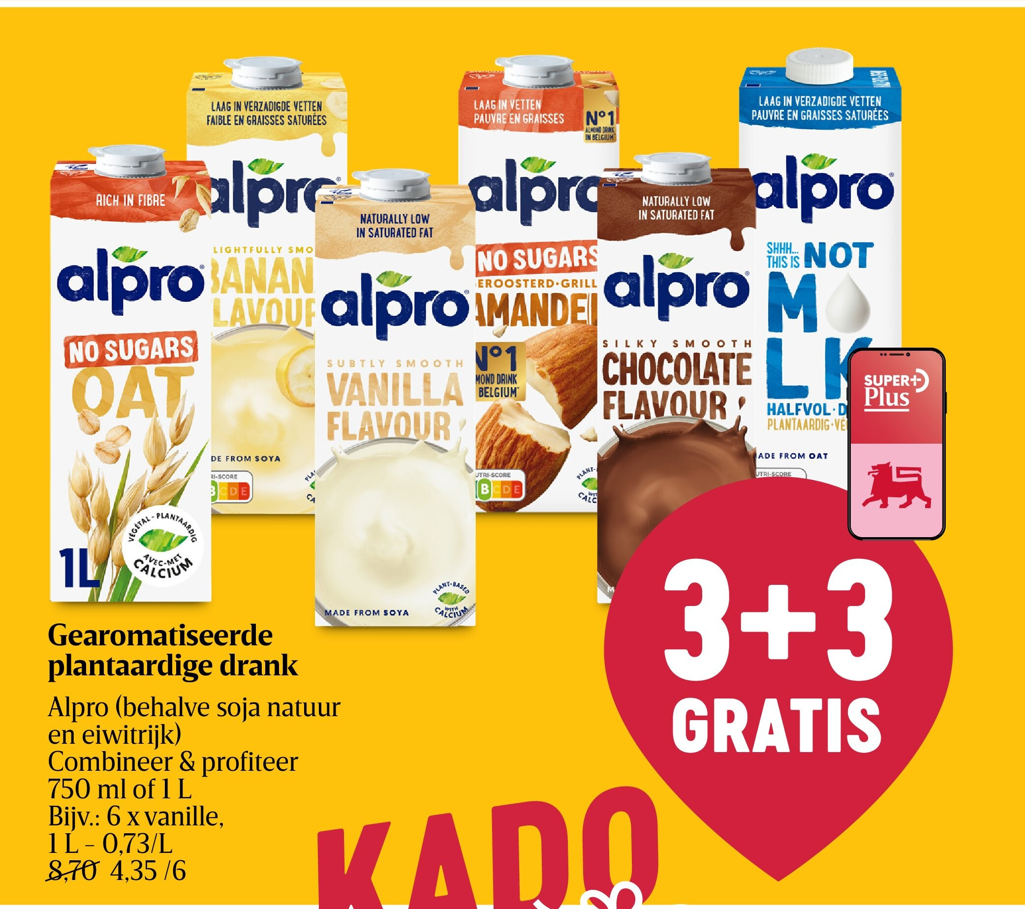 Gearomatiseerde plantaardige drank