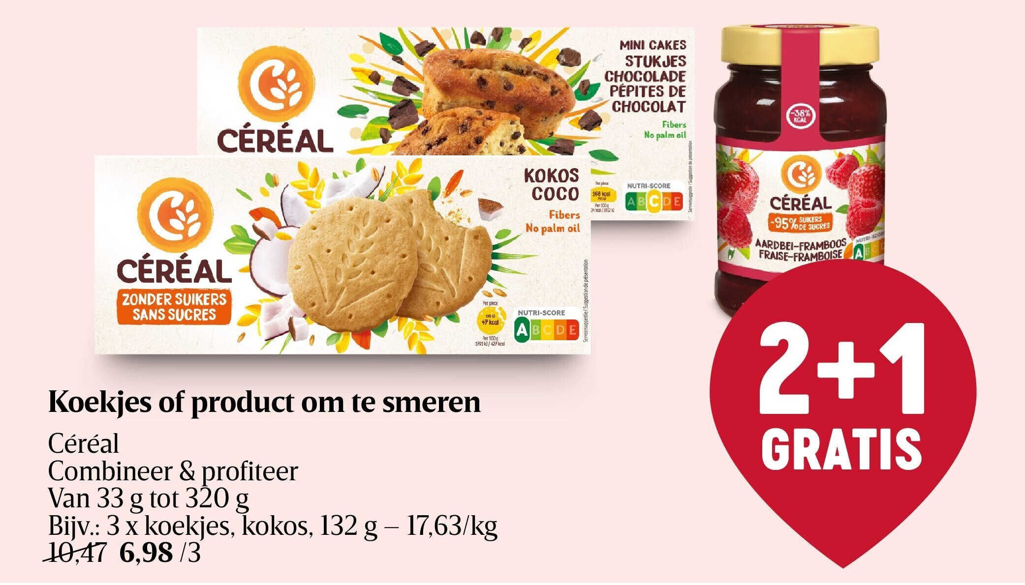 Koekjes of product om te smeren