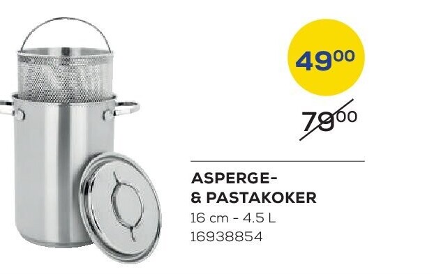 ASPERGE- & PASTAKOKER