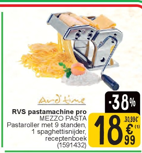 RVS pastamachine pro