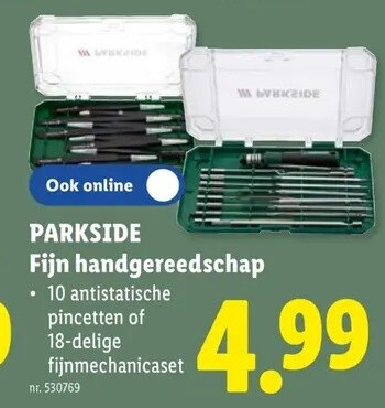 Fijn handgereedschap