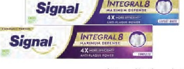 Tandpasta Integral8 - Complete, Expert White, Continuous Freshness of Interdental Care - 75ml