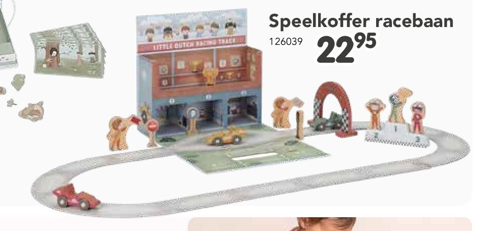 Speelkoffer racebaan