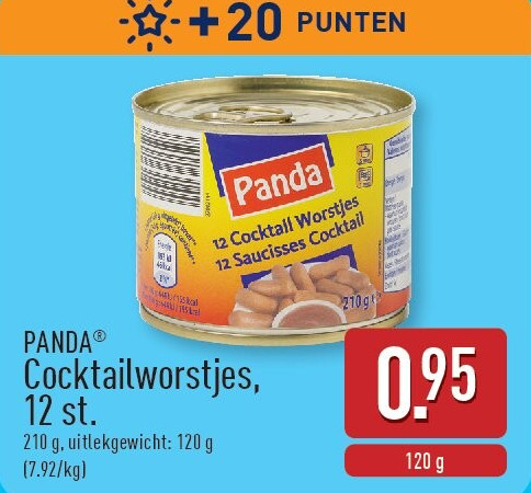 Cocktailworstjes, 12st.