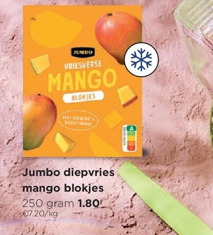 Jumbo diepvries mango blokjes