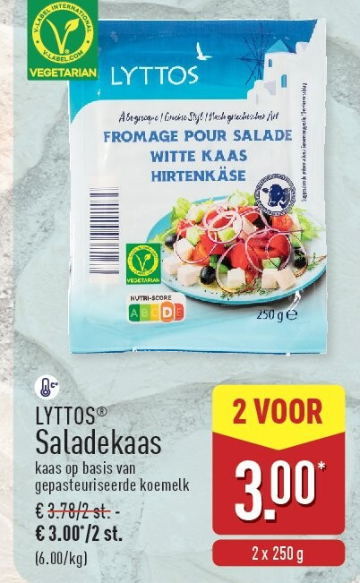 Saladekaas