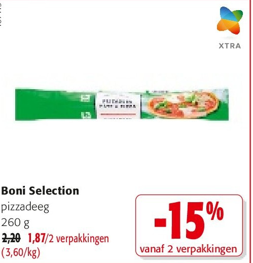 Boni Selection pizzadeeg 260 g