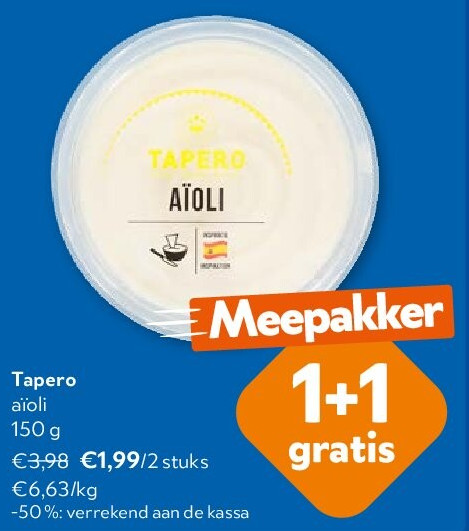 Tapero aïoli 150 g