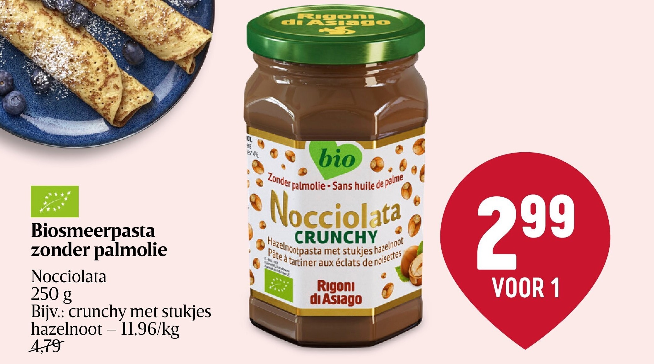 Biosmeerpasta zonder palmolie