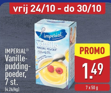 Vanille­­ pudding­ poeder, 7st.