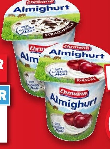 Ehrmann Almighurt Fruchtjoghurt, verschiedene Sorten, 3,5–3,8 % Fett, 150-g-Becher