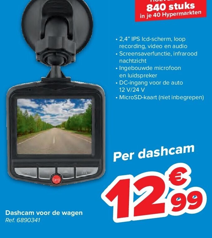 Dashcam voor de wagen