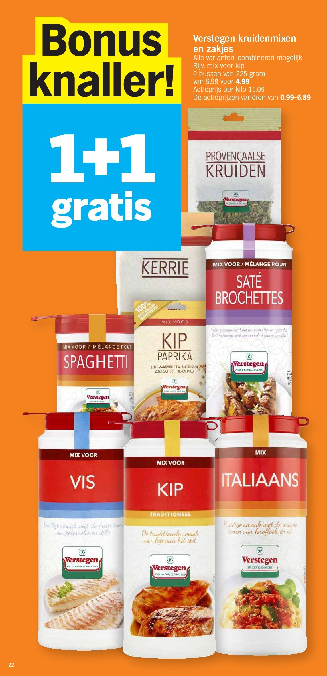 Verstegen kruidenmixen en zakjes