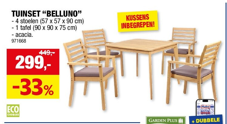 TUINSET “BELLUNO”
