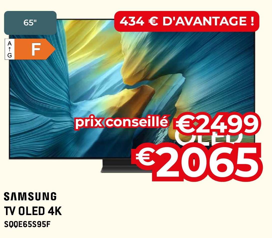 TV OLED 4K SQQE65S95F