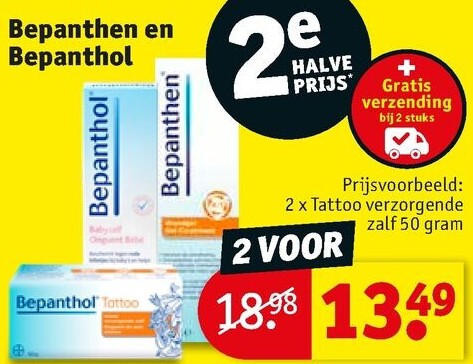 Bepanthen en Bepanthol
