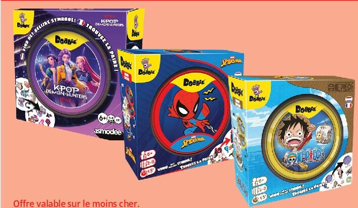 Sélection de jeux Dobble