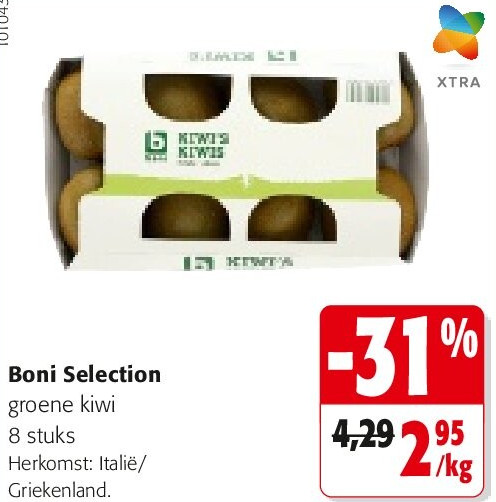 Boni Selection groene kiwi 8 stuk