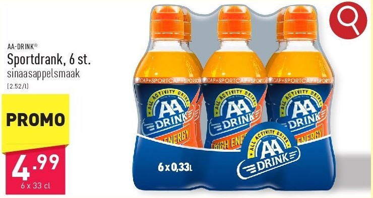 Sportdrank, 6 st.
