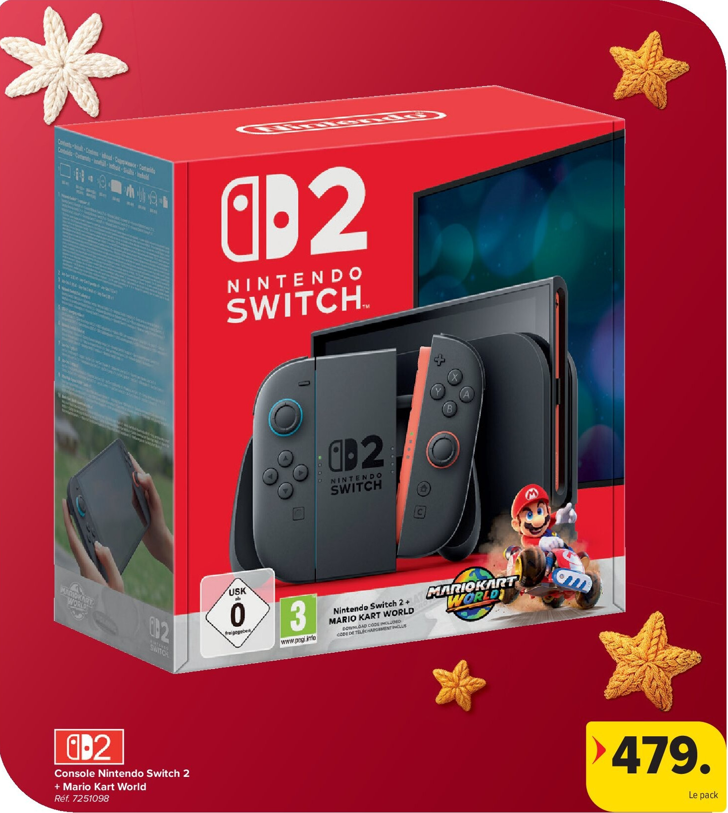 Console Nintendo Switch 2 + Mario Kart World