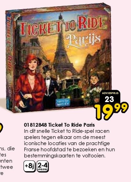 Ticket To Ride Paris