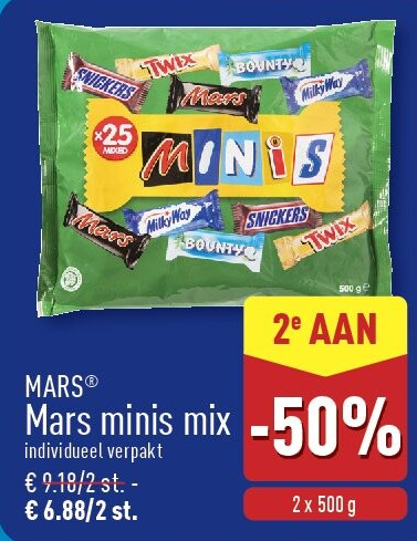 Mars minis mix