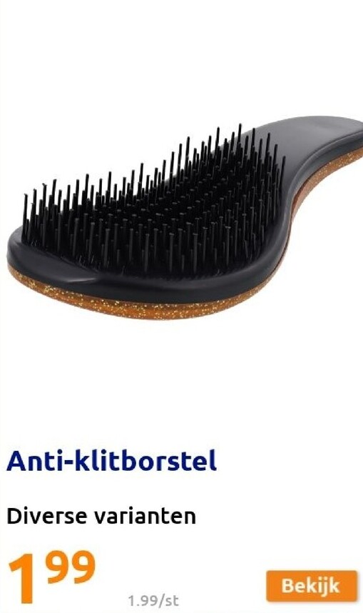 Anti-klitborstel