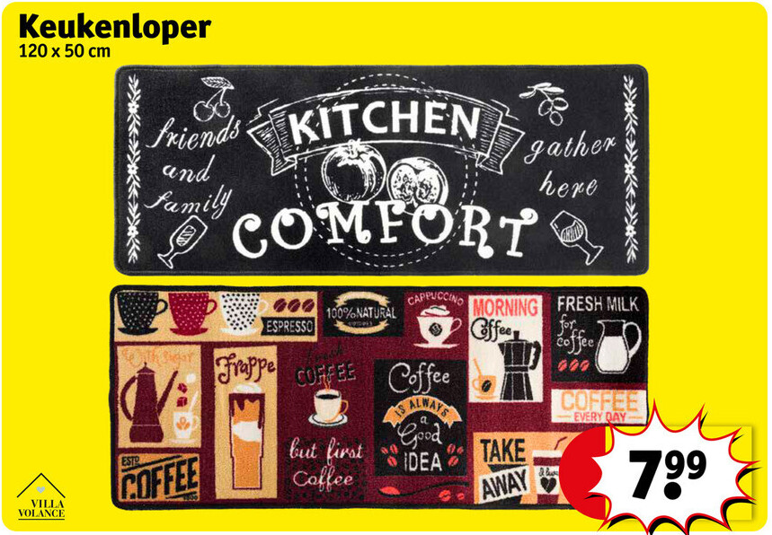 Keukenloper 120 x 50 cm