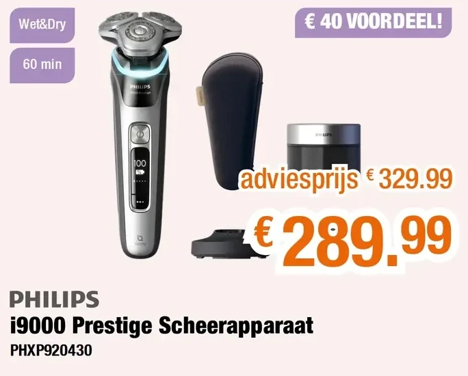 i9000 Prestige Scheerapparaat