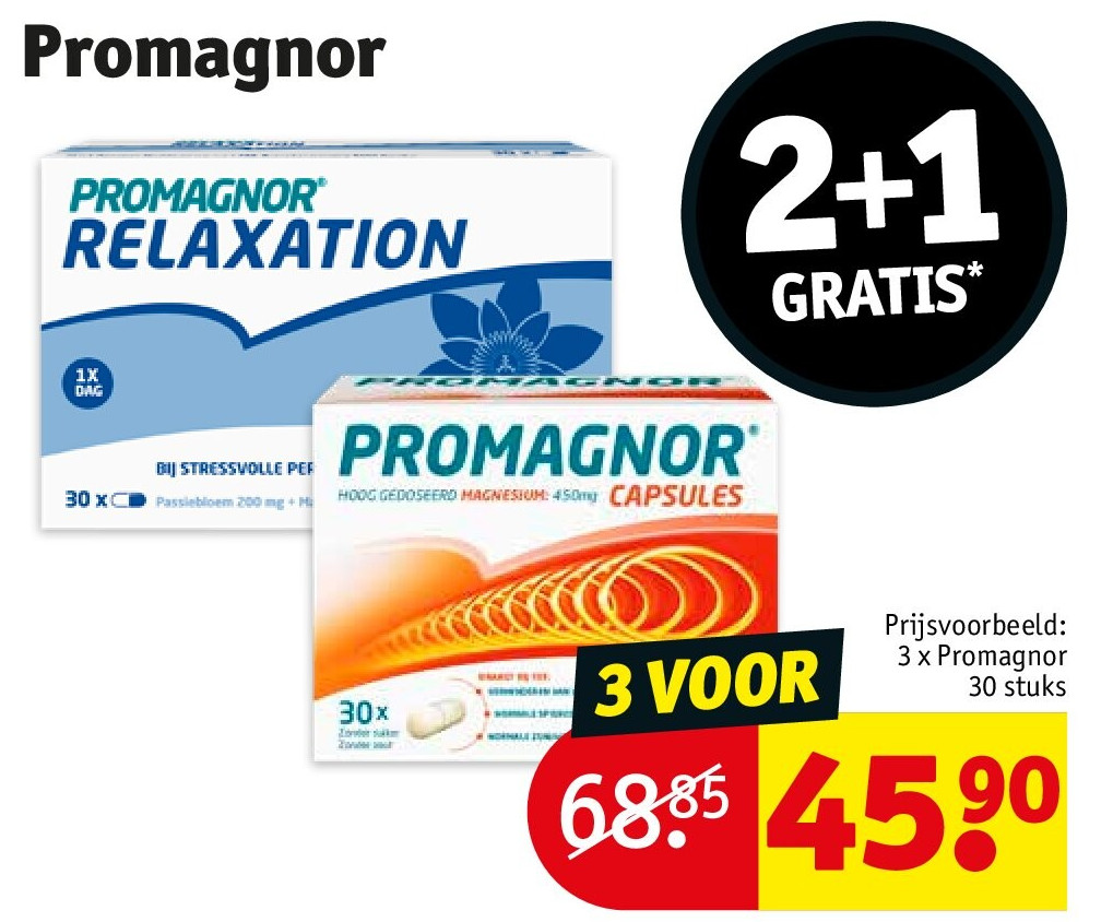 3 x Promagnor 30 stuks