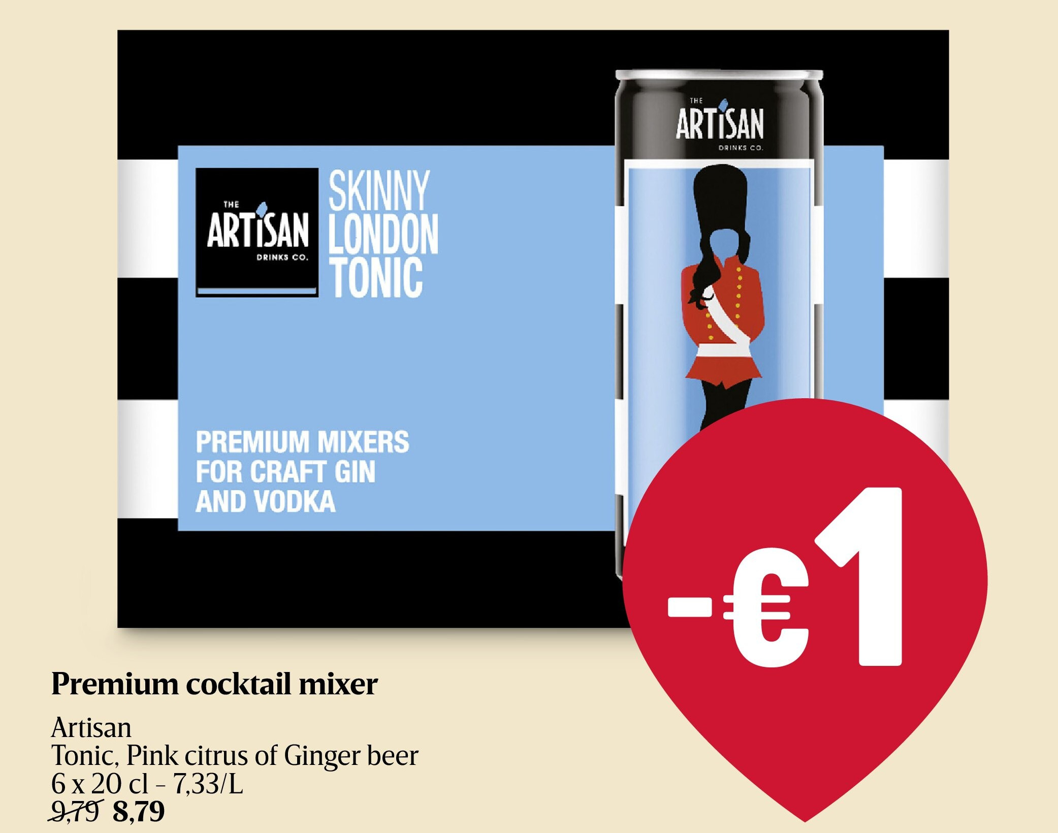 Premium cocktail mixer