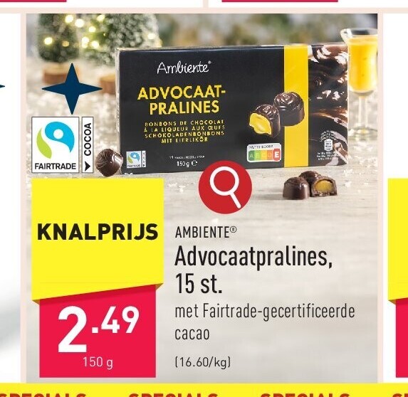 Advocaatpralines, 15 st.